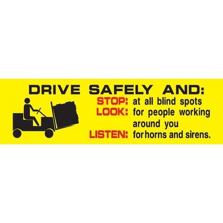 Accuform WALLWRAP WALL GRAPHICS DRIVE SAFELY PWG210 PWG210